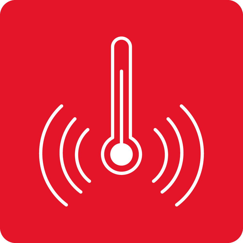 Elevated temperature alarm