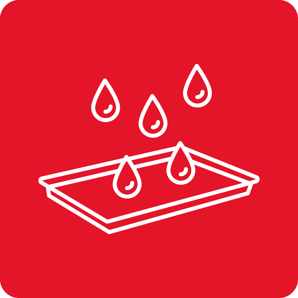 Removable drip tray